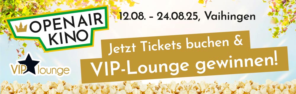 VAIcard VIP-Lounge beim Open Air Kino