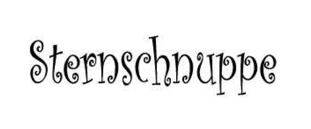 VAIcard Sternschnuppe